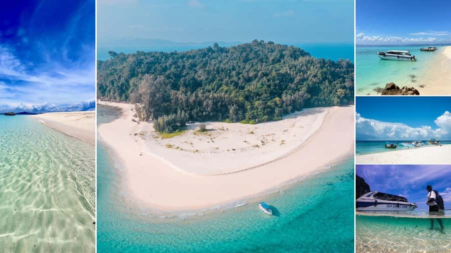 Krabi: Phi Phi Early Bird & 4 Island by Speedboat with Lunch - Pileh Lagoon snorkeling and Viking Cave passes