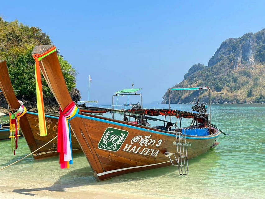 Krabi: Premium 4-Island Day Trip by Longtail Boat with Lunch - Koh Poda: lunch on the beach and real downtime