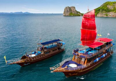 Mu Ko Ang Thong Park: Semi-private Sunset Cruise Tour - Getting to the Marine Park: Morning Pickup and the First Snacks