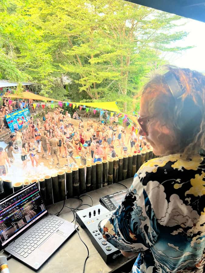 Pai: Jungle Tubing River Excursion with DJs & Foam Party - Stop 3: Tube Camp Two-Stage Festival With a Sunset Finale