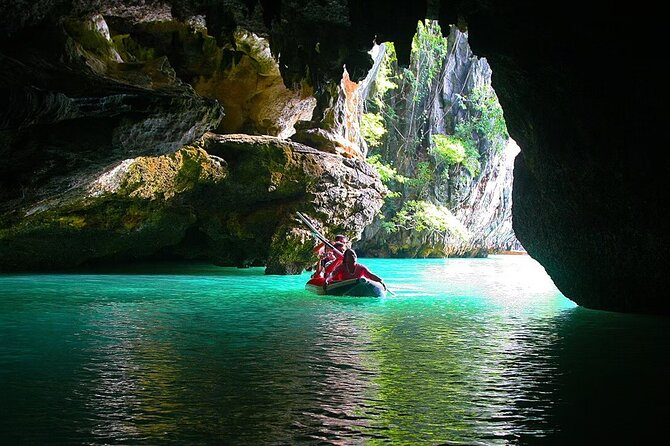 Phang Nga Bay Sea Cave Canoeing & James Bond Island by Big Boat - Hong Island Paddling: Limestone Formations and a Tranquil Lagoon Feel