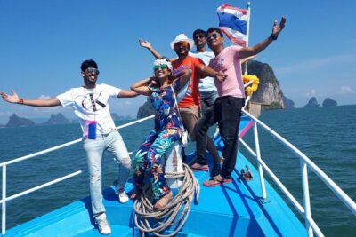 Phang Nga Bay Sea Cave Canoeing & James Bond Island by Big Boat - Cruise Time on the Big Boat: Views, Snacks, and Getting Oriented