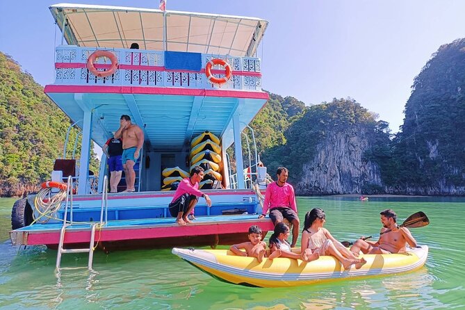 Phang Nga Bay Sea Cave Canoeing & James Bond Island by Big Boat - James Bond Island Stop and Lunch On Board: Tourist Spot, Real Value