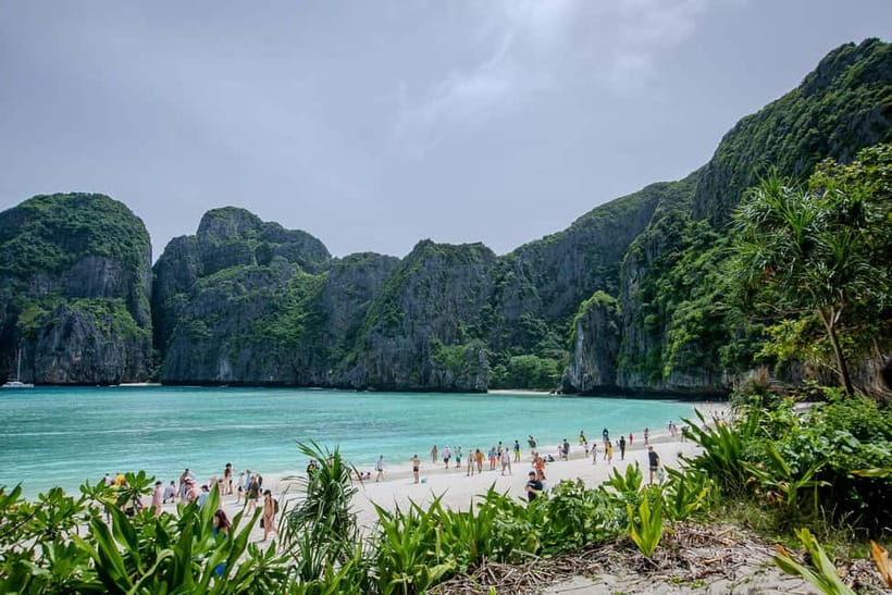Phi Phi : 7 Island Snorkeling & Sunset Tour by Longtail Boat - Shark Point, Bamboo Island, and Nui Bay: reef time in three different moods