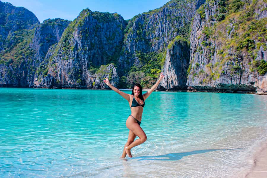 Phi Phi & Bamboo Islands: Premium Day Trip w/ Seaview Lunch - Bamboo Island for Swimming and Snorkeling: where the water looks unreal