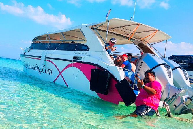 Phi Phi & Bamboo Islands Snorkeling Tour with Lunch by Speedboat - Ko Phi Phi Leh: the dramatic cliff scenery stop