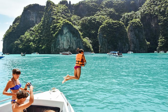Phi Phi Islands Speedboat Day Trip from Phuket with Lunch - Bamboo Island or Khai Nok Island: Your Final Beach Swim Depends on the Option