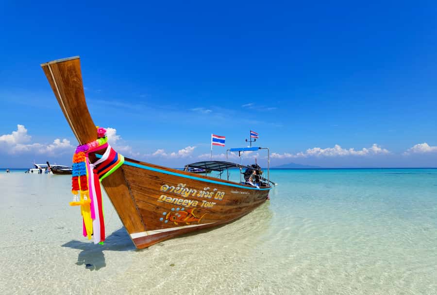Phi Phi: Private Longtail Boat to Maya Bay with Snorkeling - Loh Samah Bay and Viking Cave: photos, then snorkeling with sharks in mind