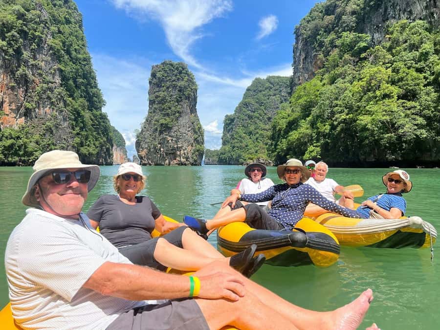 Phuket: 7 Wonders of Phang Nga Bay 6-Islands Tour - Naka Island beach time: swim, rinse, and enjoy the last stretch