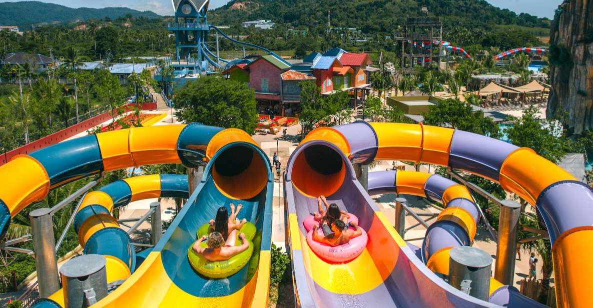 Phuket: Andamanda Water Park Ticket - Cabana and Extra Comfort (Optional)