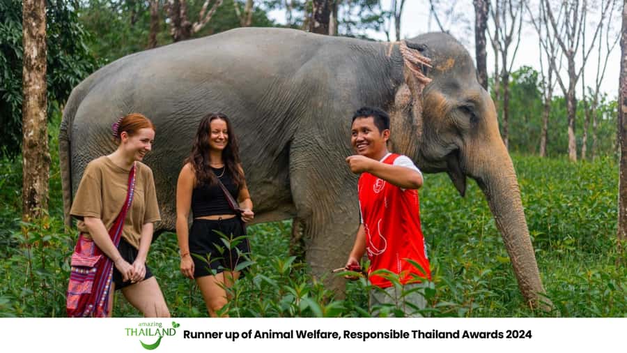 Phuket: Elephant Sanctuary Tour, Cooking Class & Lunch - Entering Khao Lak Ethical Elephant Sanctuary without the zoo feeling