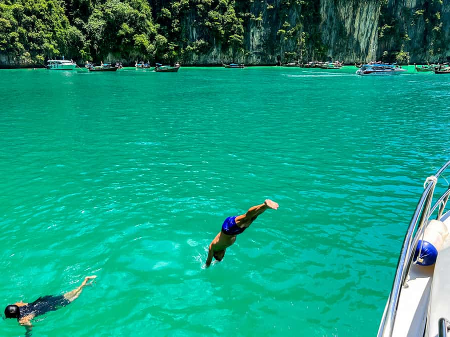 Phuket: Maya, Phi Phi, and Bamboo Island with Buffet Lunch - Monkey Beach: Wildlife, but Boat-Side Rules
