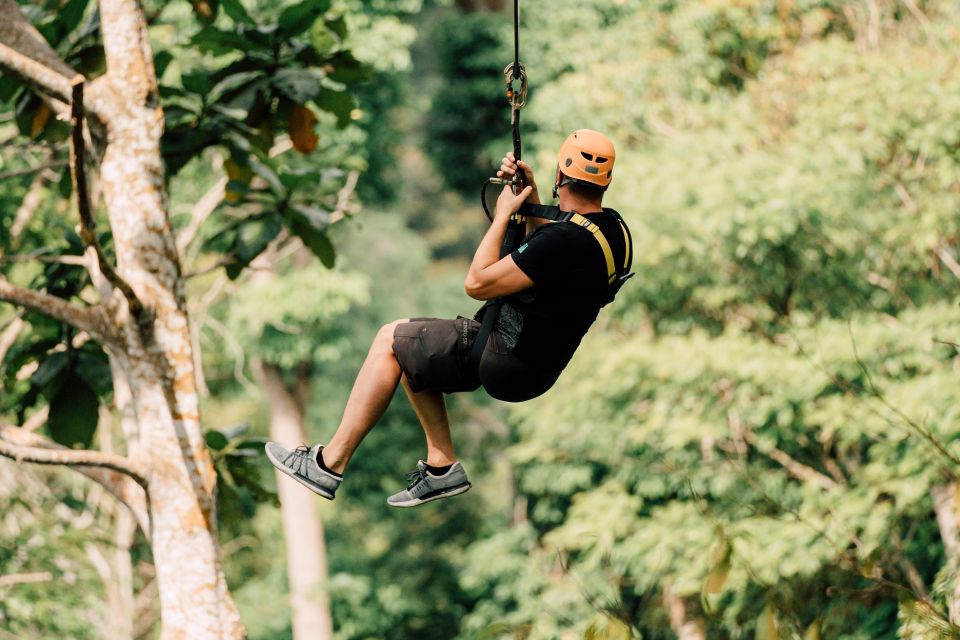 Phuket: Paradise Jungle Zipline Adventure - Safety equipment and the harness moment: what to expect