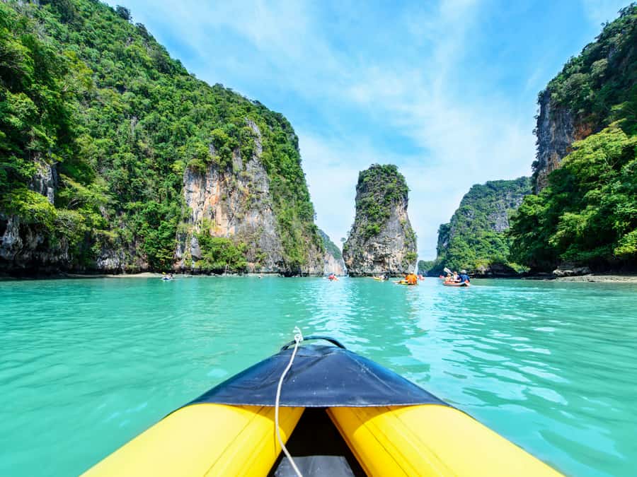 Phuket: Phang Nga Bay Bioluminescent Plankton and Sea Canoes - From Phuket pickup to a slower afternoon pace