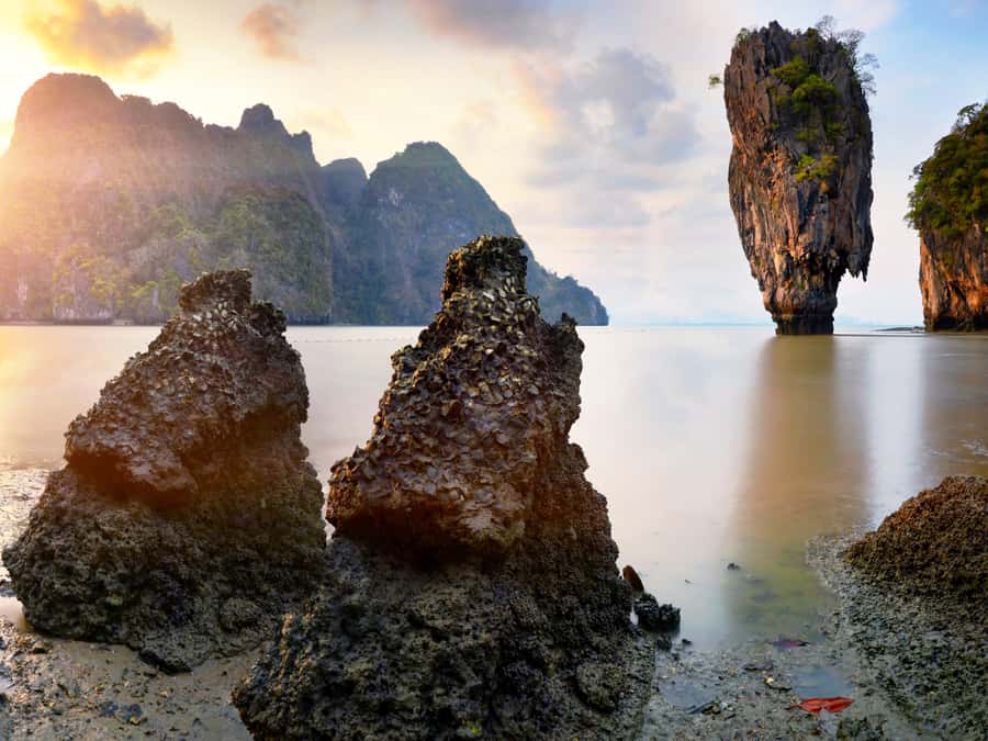 Phuket: Phang Nga Bay Bioluminescent Plankton and Sea Canoes - Koh Tapu (James Bond Island): photos, viewpoint, and classic timing