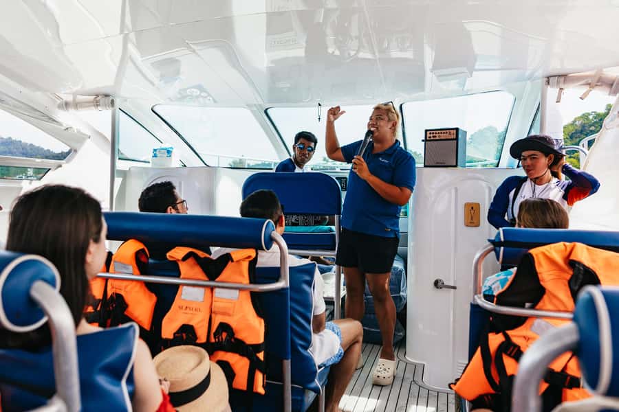 Phuket: Phi Phi Islands Day-Trip by Speed Catamaran - Guides, safety, and the little extras that matter