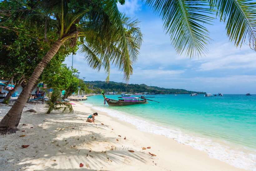 Phuket: PhiPhi, Maya Bay & Khai Island Day Tour with Lunch - Maya Bay: famous filming spot, short time, big rules