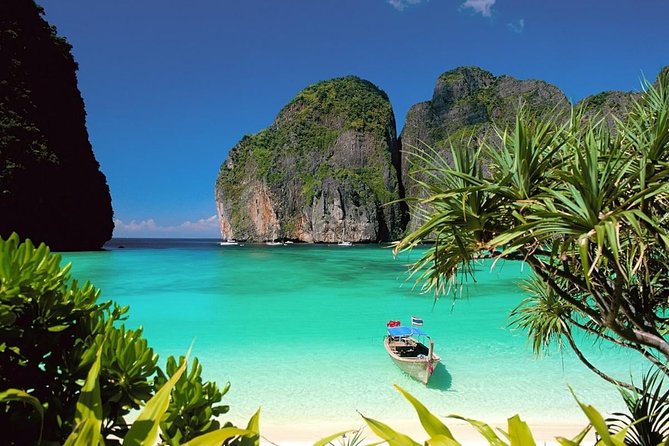 Private Phi Phi & 4 Islands Sunset Cruise by Speedboat - from Krabi - Poda and Tup Islands: quick swims or just slow boat views