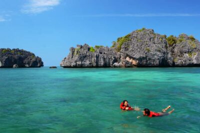 Samui: Angthong National Marine Park Day Trip by Speedboat - Snorkeling at Koh Wao or Koh Tay Plow: what you get