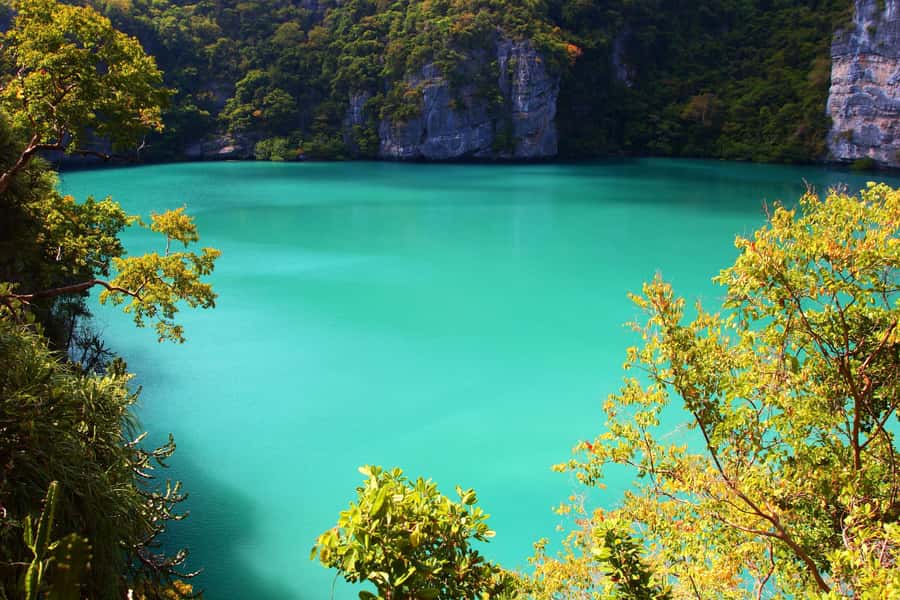 Samui: Angthong National Marine Park Day Trip by Speedboat - The viewpoint hike over Ang Thong: 450–500 meters of earned rewards