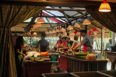 Thai and Akha Cooking Class in Chiang Mai - The kitchen setup: individual stations, high cleanliness, and steady coaching